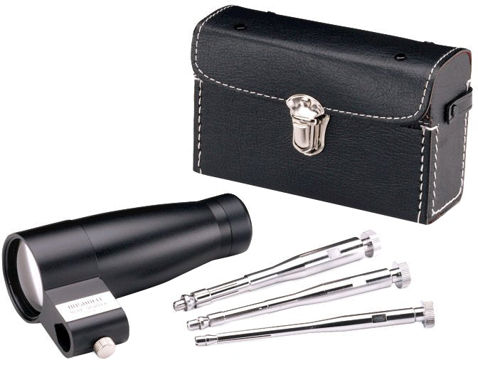 Deluxe Compact Boresighter Kit with Graduated Grid Arbor Reticle