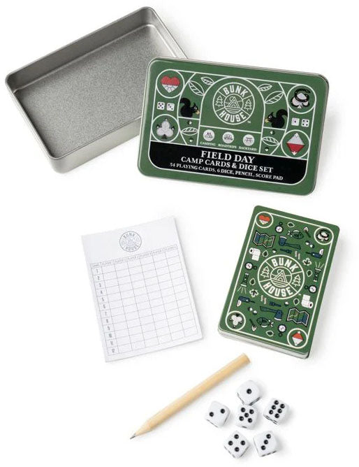 Field Day Cards and Dice Set