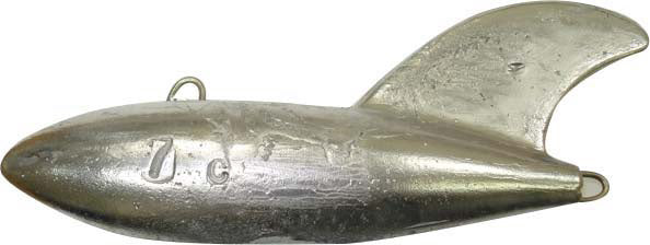 Downriggers Weight Torpedo 7 Lbs