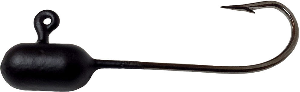 Tube Had Uncoated Black Jig Head