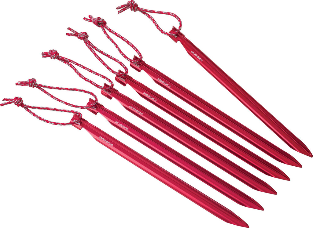 Groundhog Tent Stakes - 6/PK