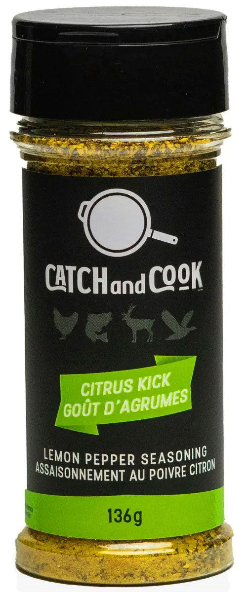 Lemon Pepper Seasoning - Citrus Kick - 136 g