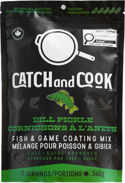 Fish and Game Coating Mix - Dill Pickle - 340 g