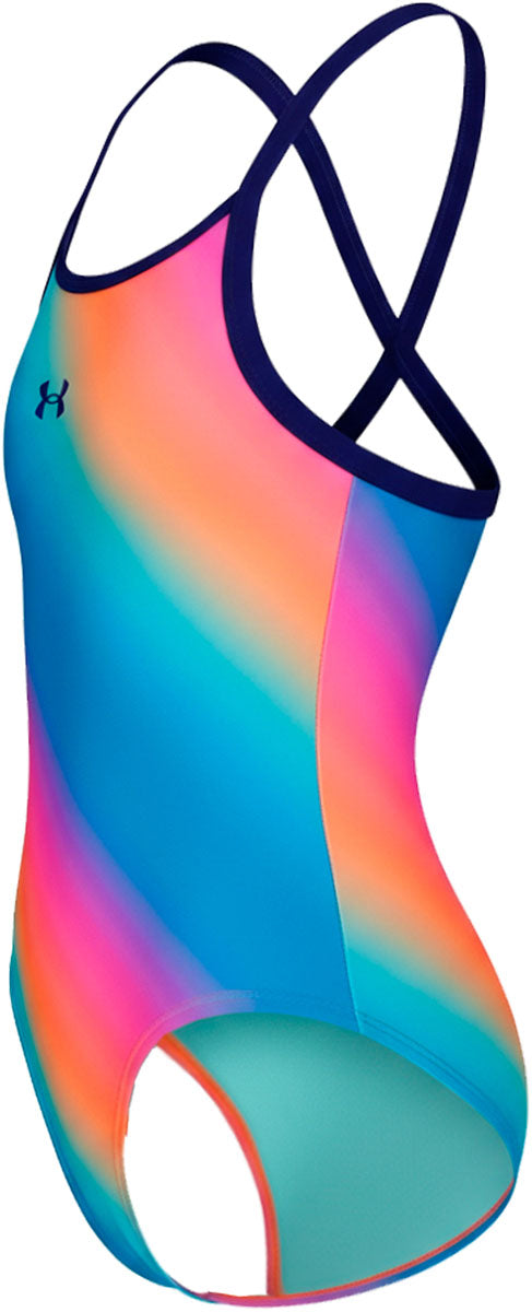 Gradient One-piece Swimsuit - Girls'