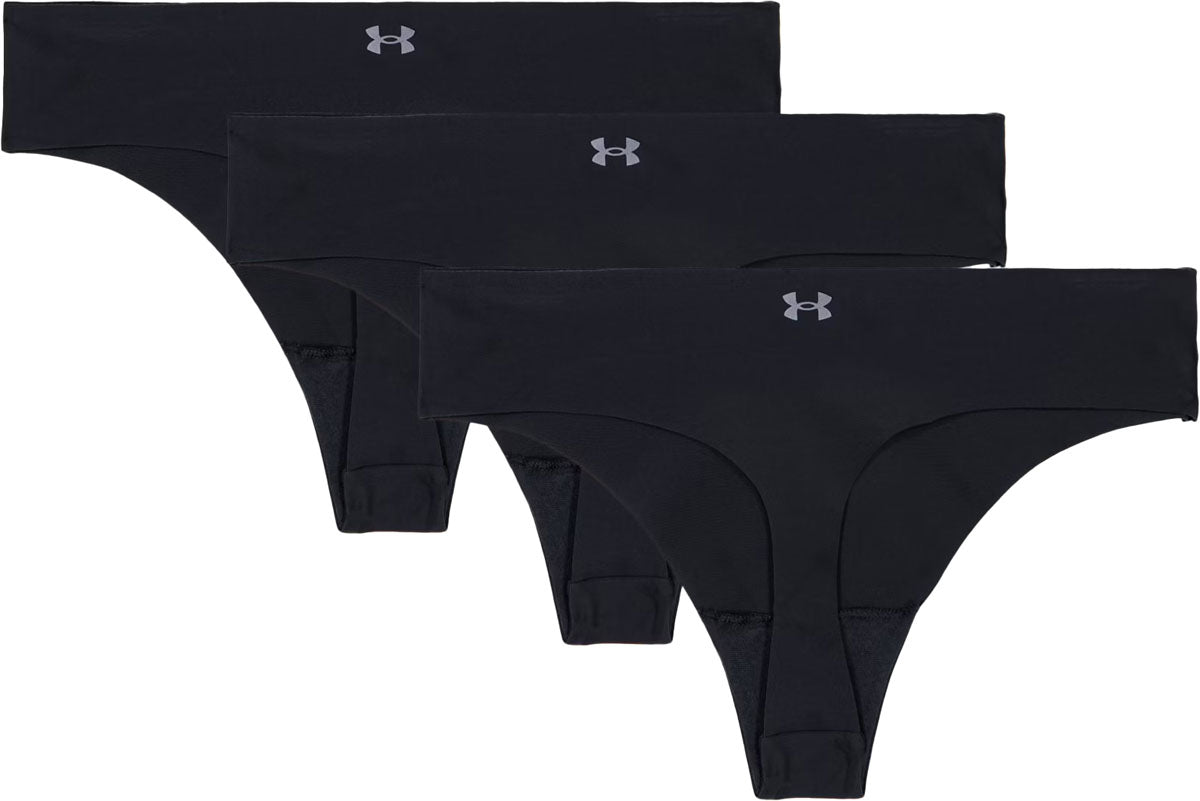 Pure Stretch No-Show Thong - Women's - 3/PK