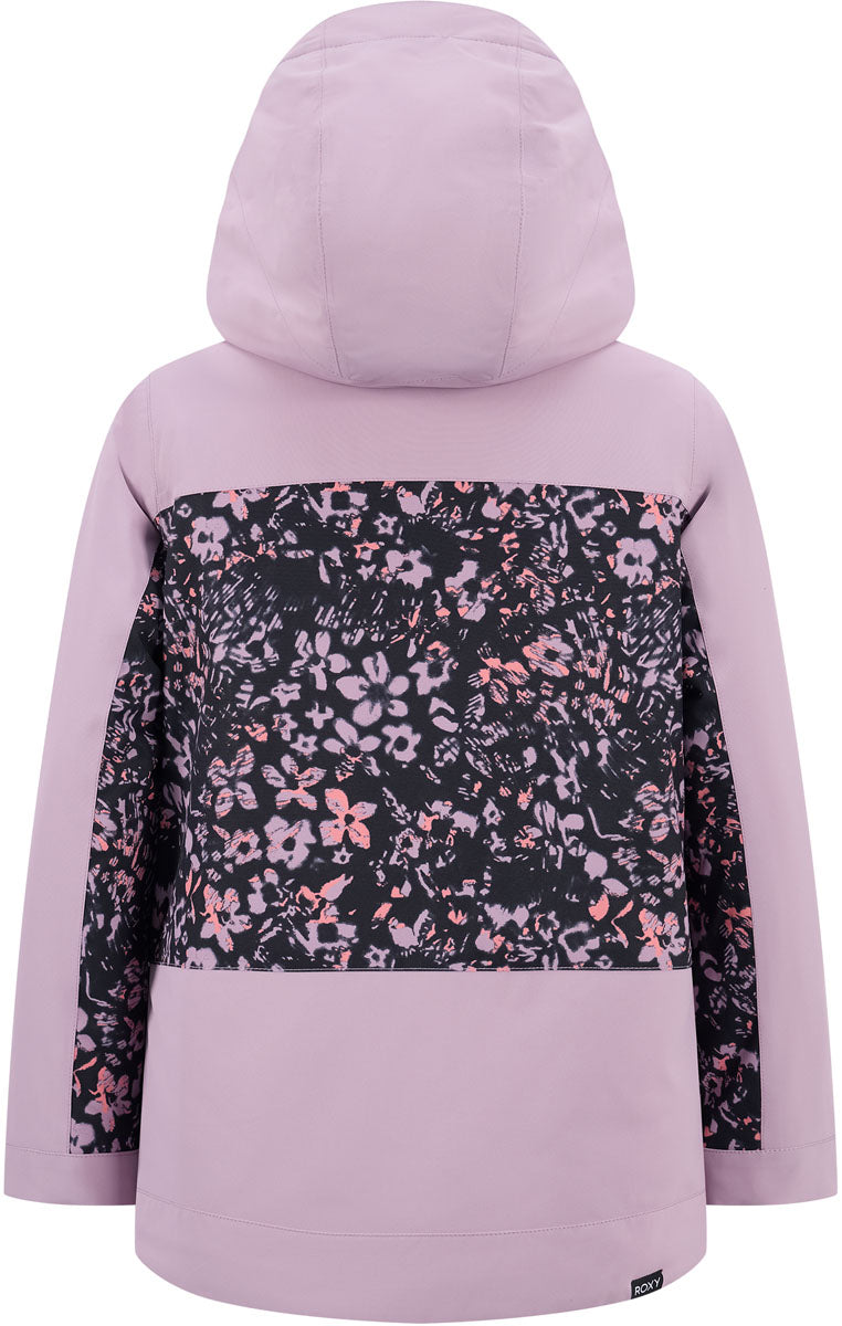 Floral Block Ski Jacket - Girls'