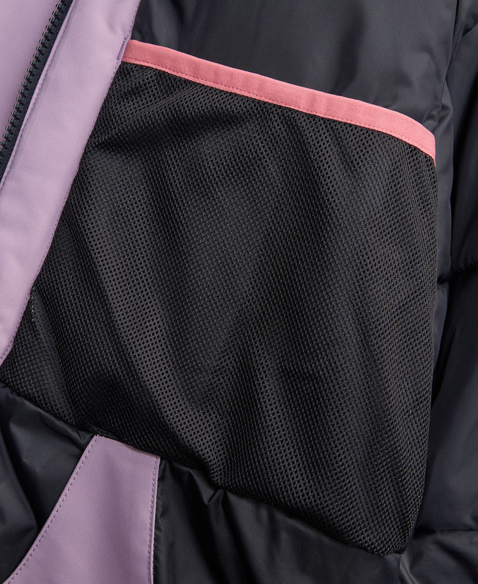 Floral Block Ski Jacket - Girls'