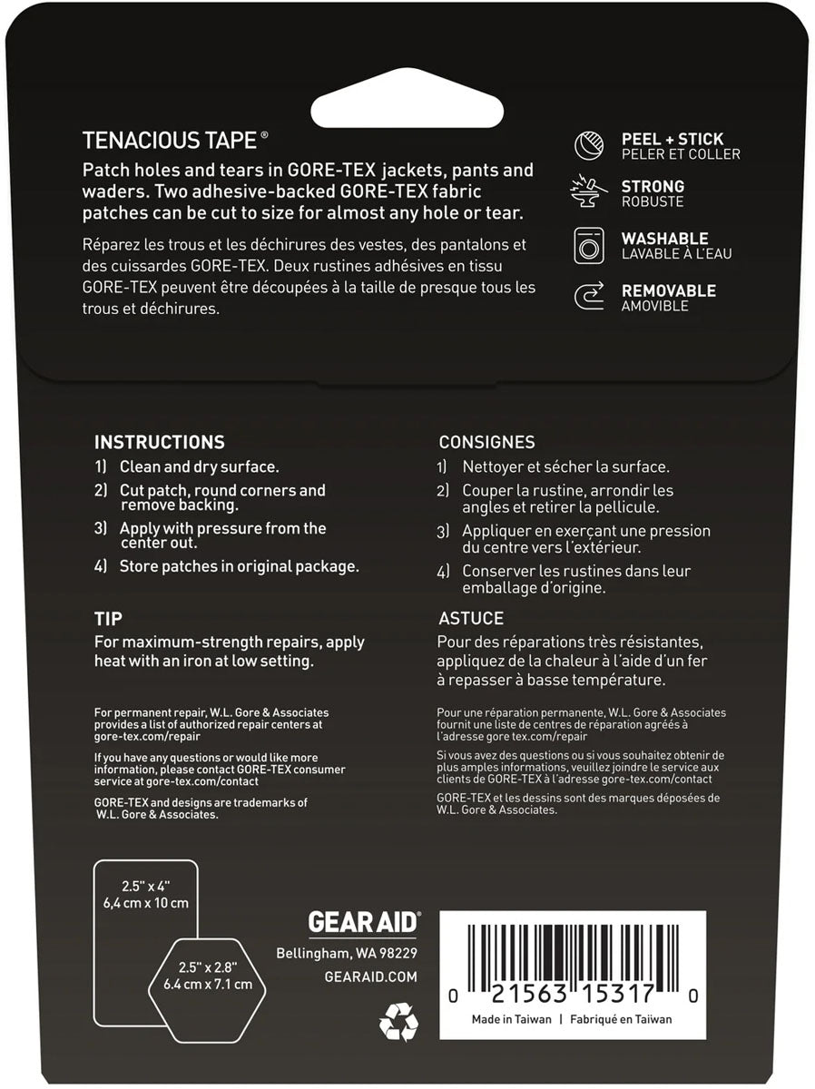 Tenacious Gore-Tex Repair Patches