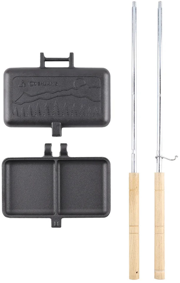 Double Cast Iron Camp Cooker