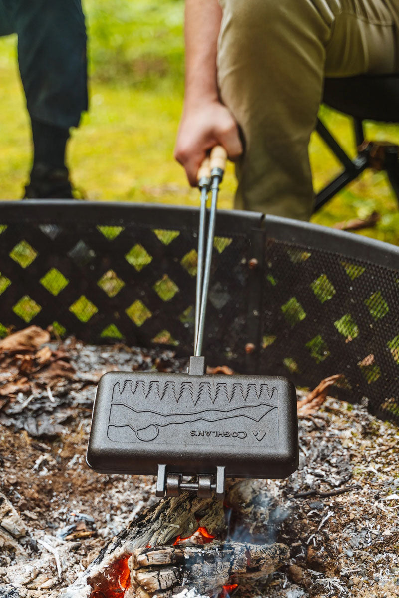 Double Cast Iron Camp Cooker