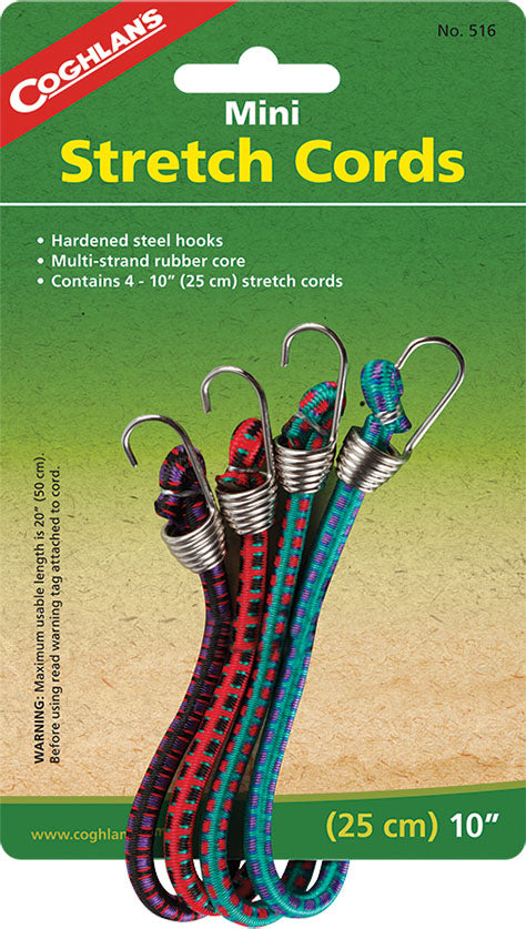 Mini Stretch Cords - 4/PK