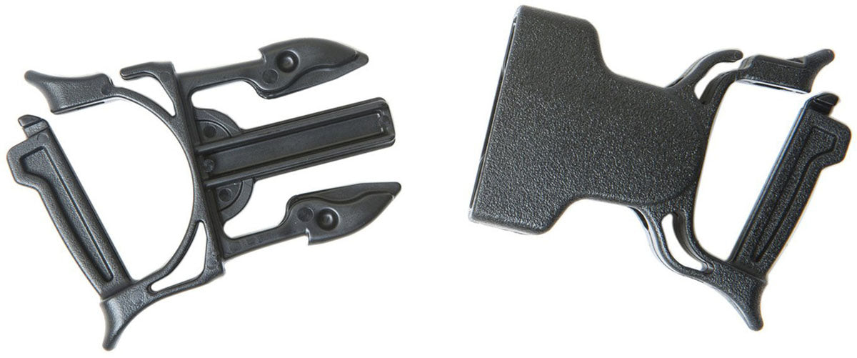 Dual Snap Bar Buckle - 1 in.