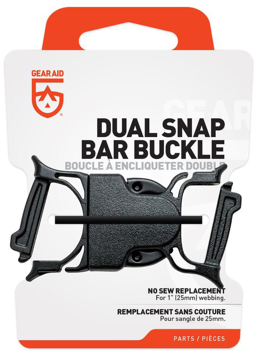 Dual Snap Bar Buckle - 1 in.