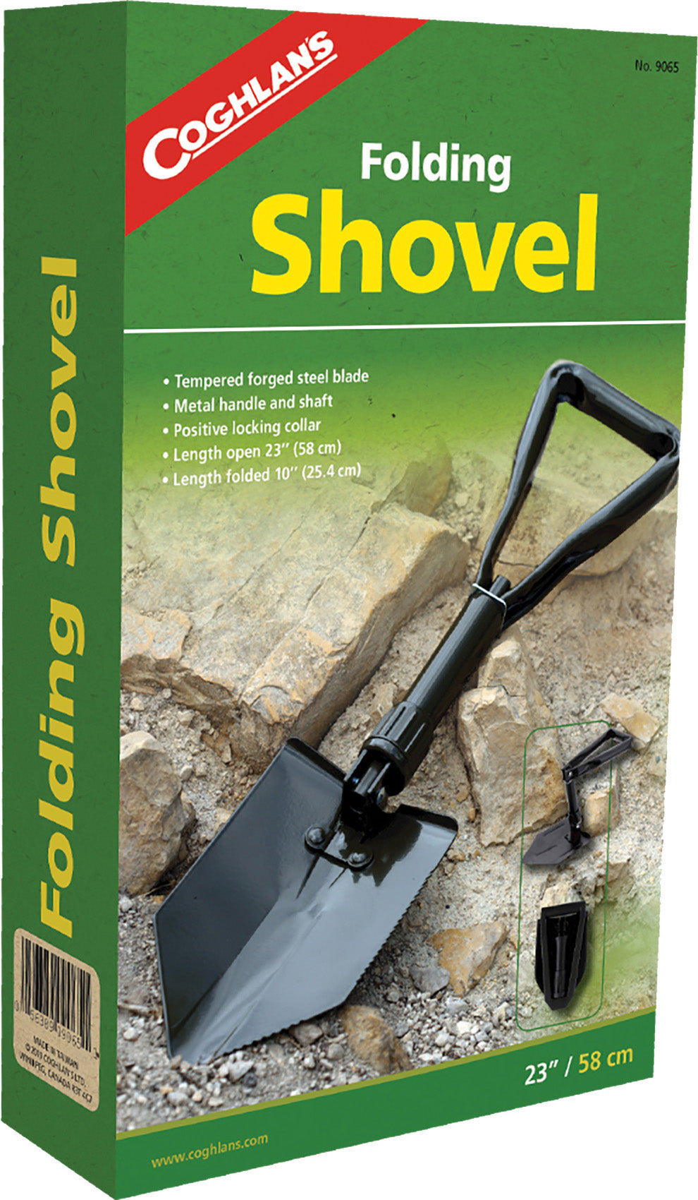 Folding shovel