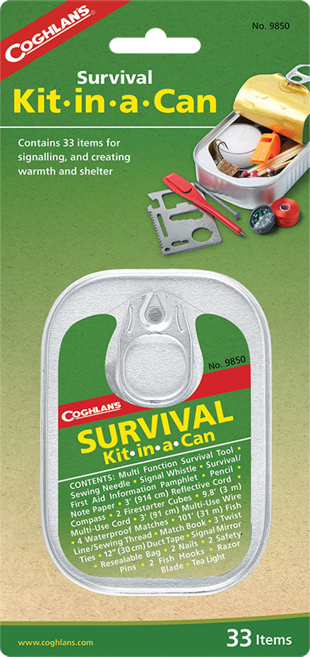 Survival Kit-in-a-Can