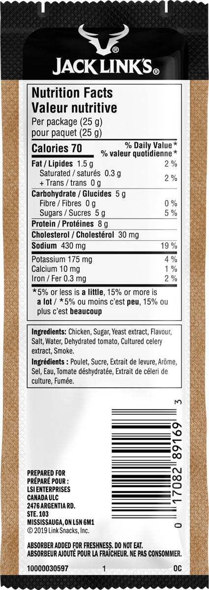 Original Rotisserie Seasoned Chicken Strip - 25 g 