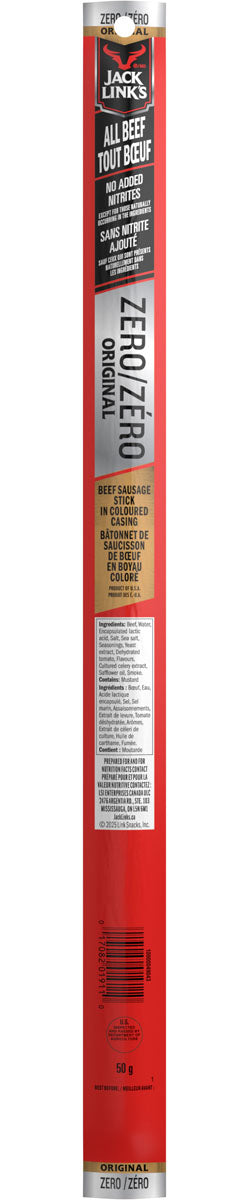 Zero Sugar Original Beef Stick - 50 g