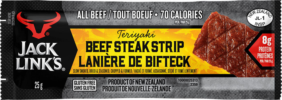 Teriyaki Steak Strip Bars