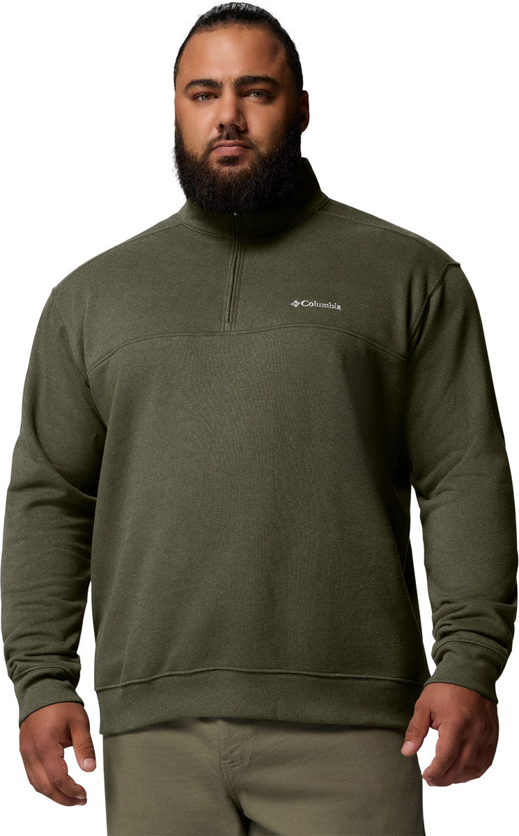 Hart Mountain II Men's Half Zip Sweater - Plus Size 