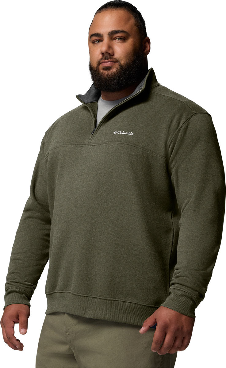 Hart Mountain II Men's Half Zip Sweater - Plus Size 
