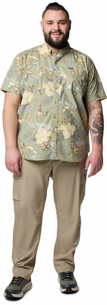Rapid Rivers Short Sleeve Shirt - Men's - Plus Size
