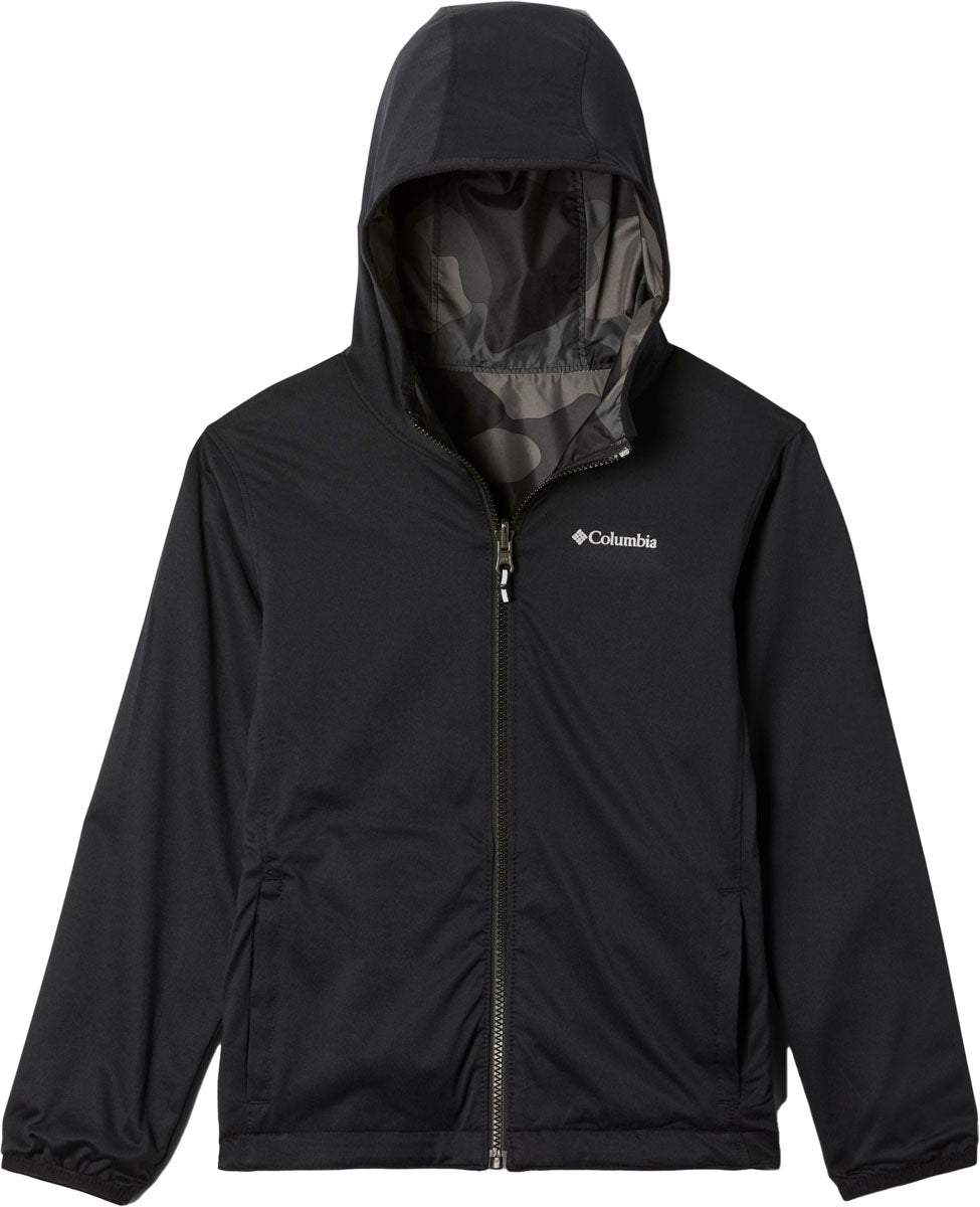 Pixel Grabber Reversible Rain Jacket - Boys' 