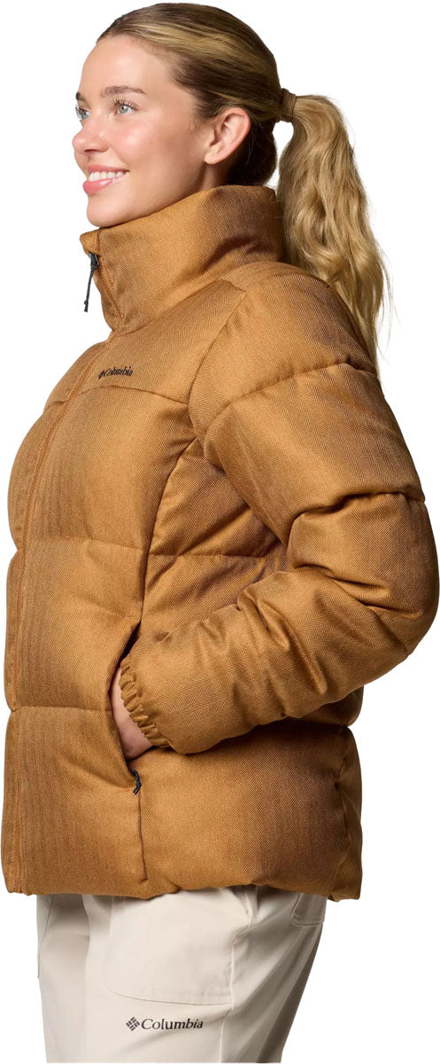 Puffect Herringbone Winter Jacket - Women's
