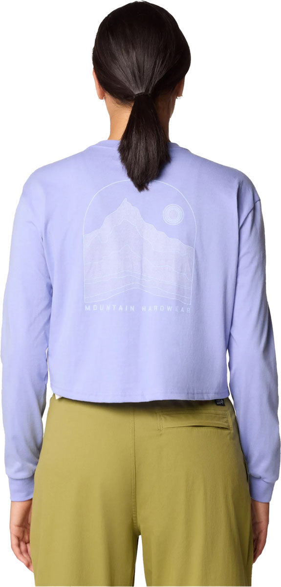 Mountain Sunset Long Sleeve T-Shirt - Women's 