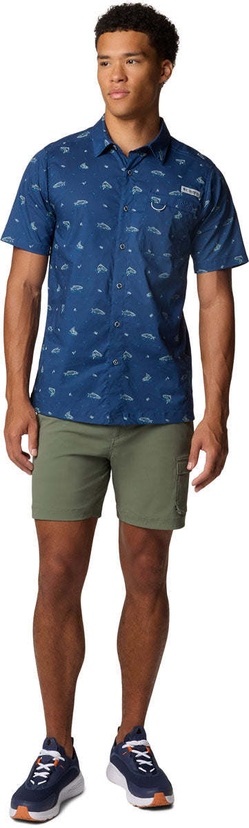 PFG Wild Cast Camp Short Sleeve Shirt - Men's 