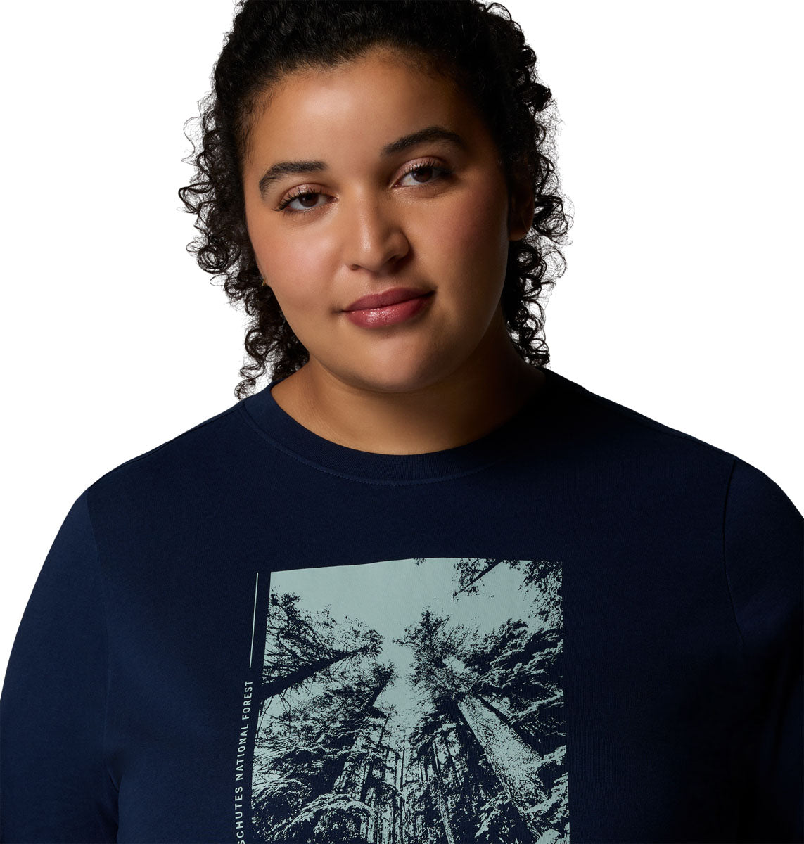 Rolling Bend Graphic Long Sleeve T-Shirt - Women's - Plus Size