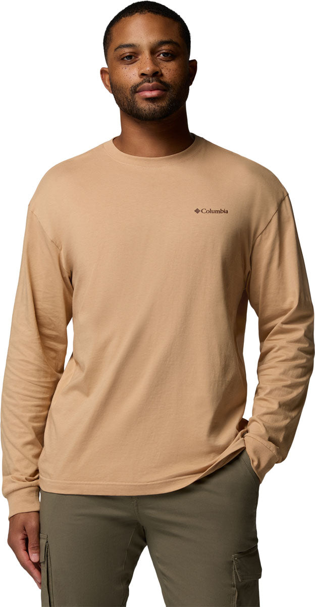 Black Butte Graphic Long Sleeve T-Shirt - Men's 