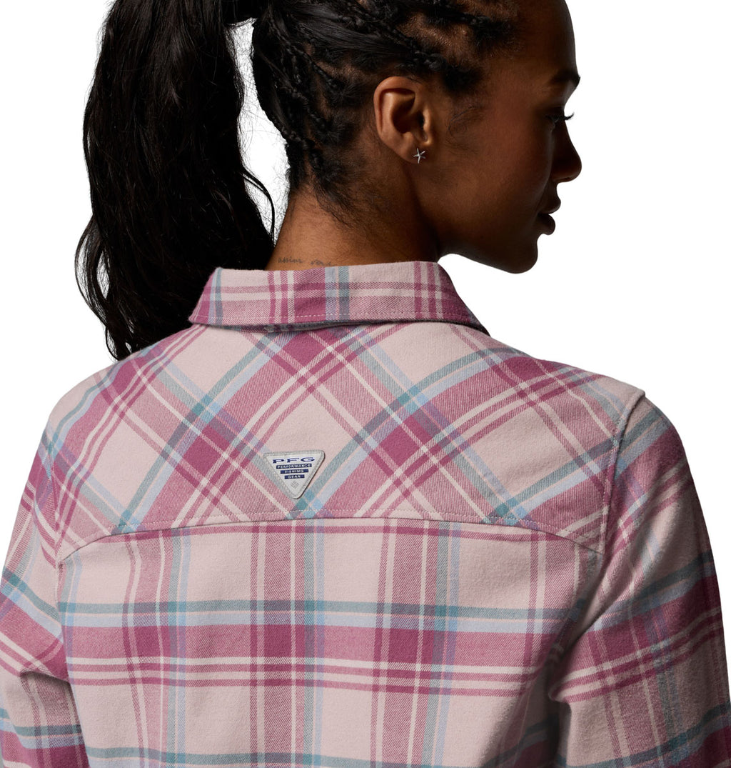 PFG Topwater Tech Plaid Shirt - Women's 