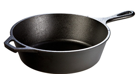 Cast Iron Deep Skillet - 3.2 qt. 