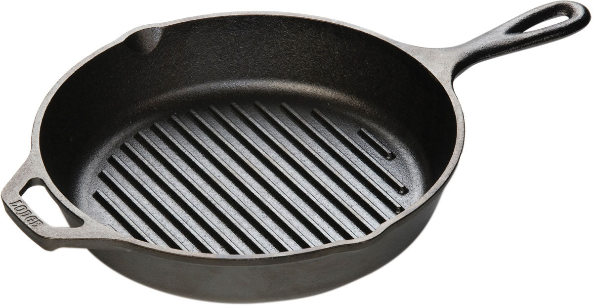 Cast Iron Grill Pan - 10.25 in.