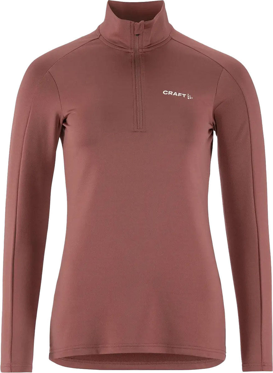 Core Gain Women's Long Sleeve Half Zip