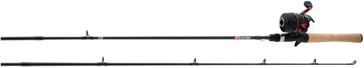 D-Turbo Spincast Rod and Reel Combo - 2 pcs