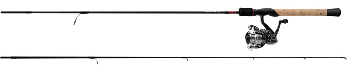Crossfire LT Spinning Rod and Reel Combo - 2 pcs