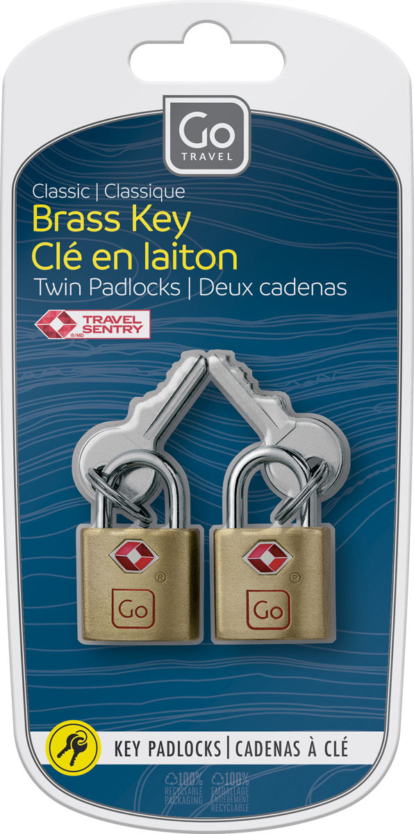 Classic Baggage Locks - 2/PK