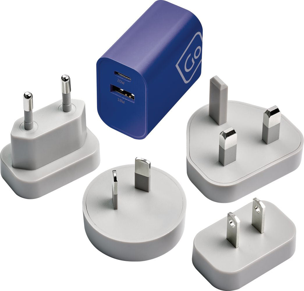 USB-A and USB-C Worldwide Charger