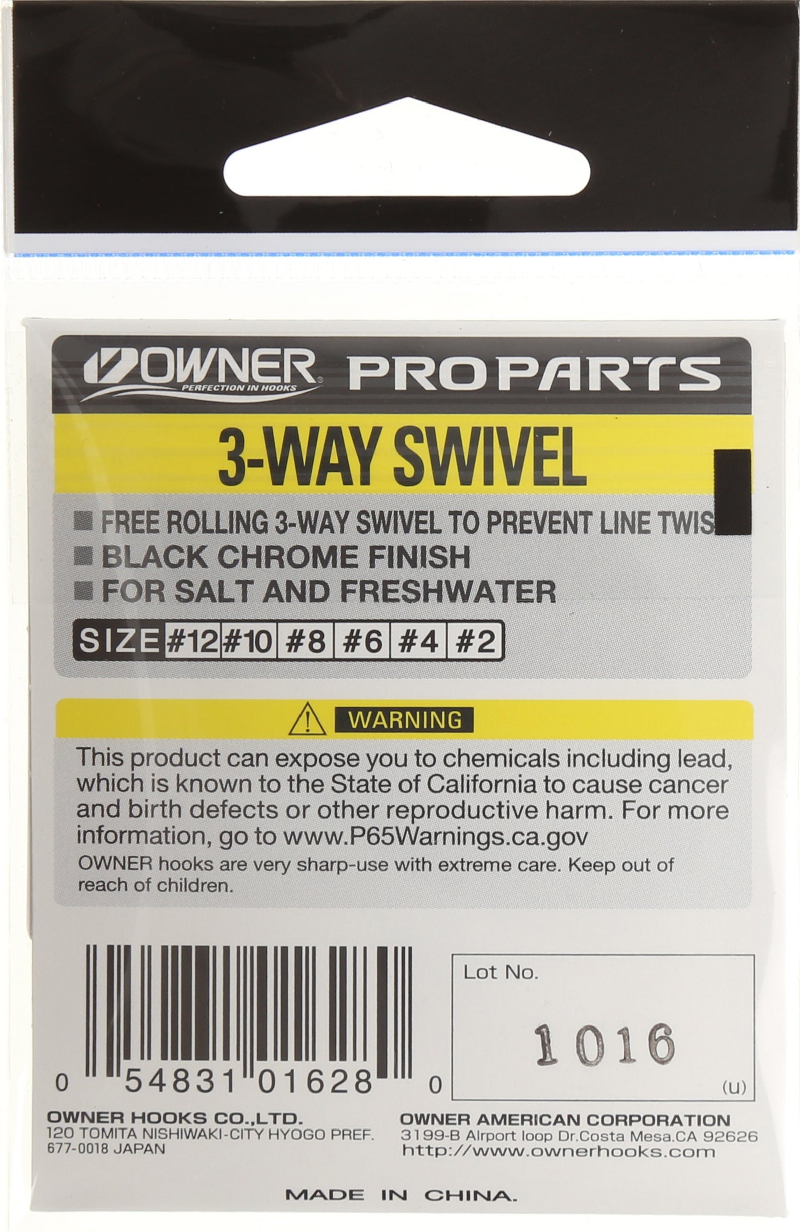 3-way Swivels