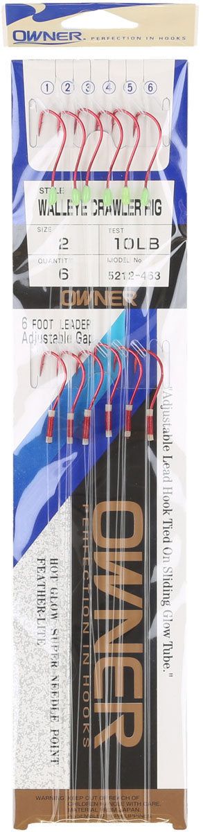 Walleye Plus Snell Hook - 6/PK