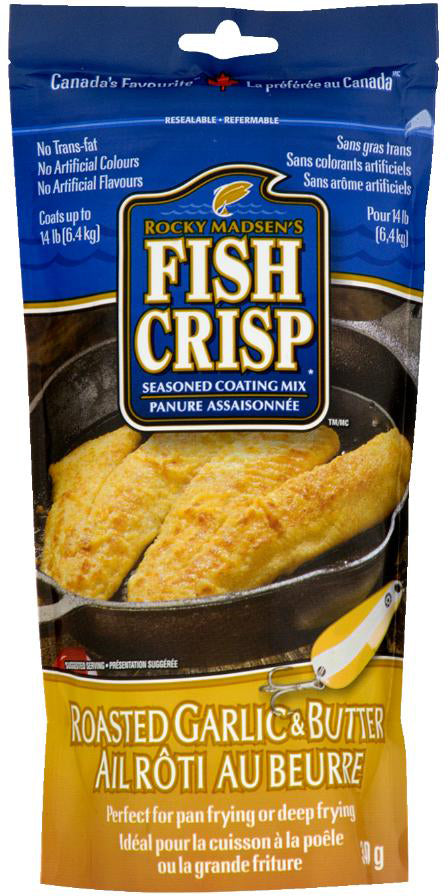 Fish Seasoned Coating Mix - Roasted Garlic and Butter