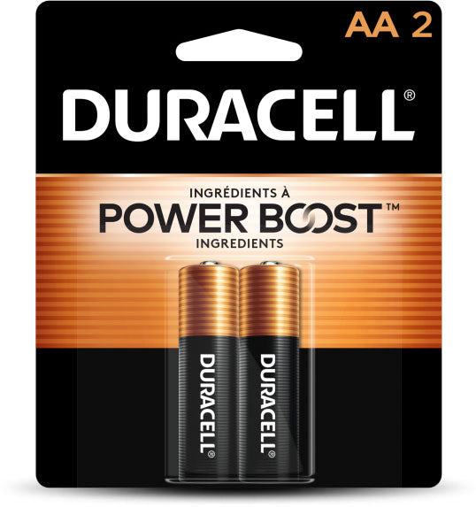 Coppertop Power Boost AA Batteries - 2/PK