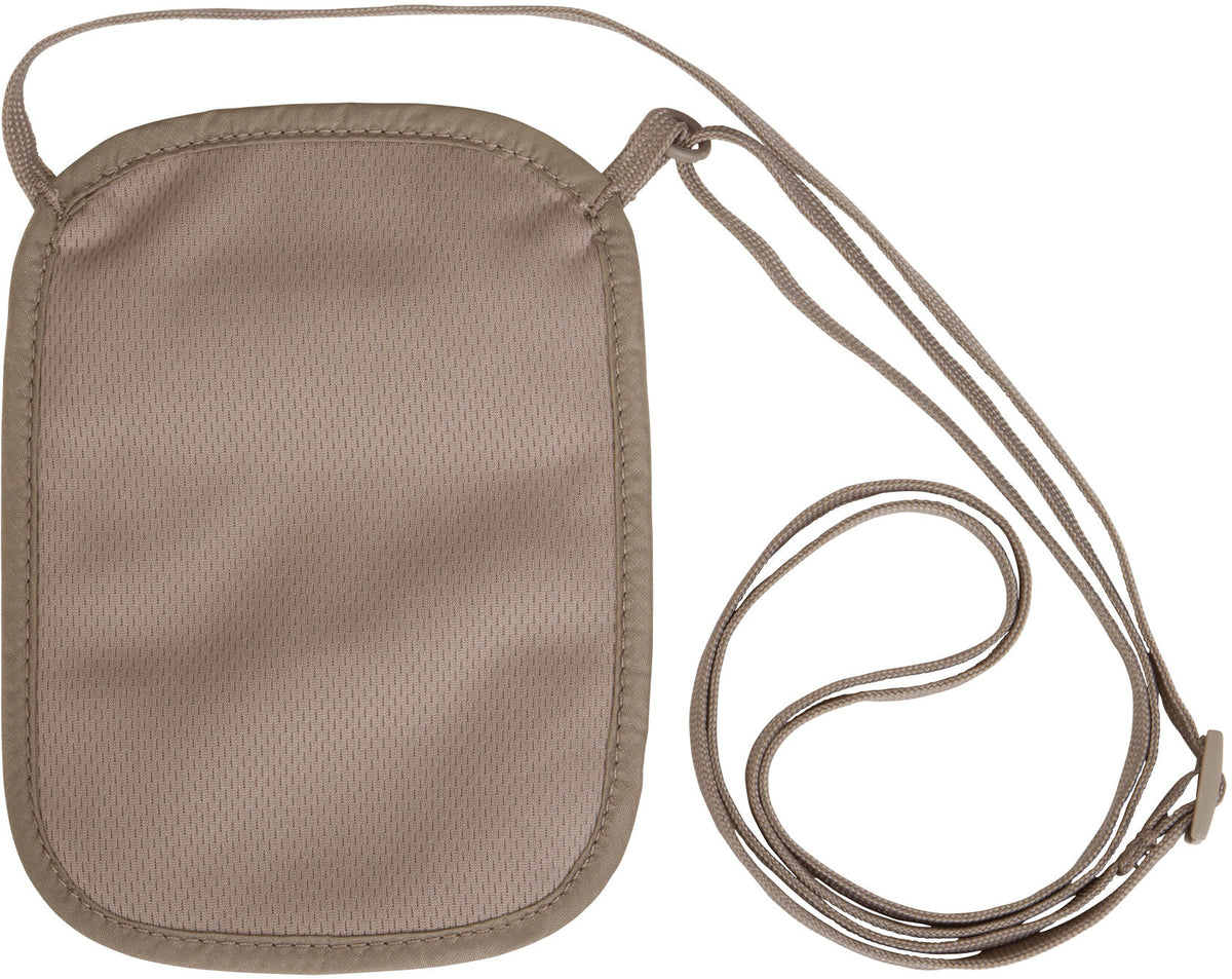 Travel RFID Proof Security Neck Wallet