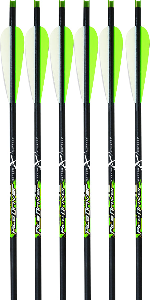 PileDriver Moon Nock Carbon Arrows - 3/PK