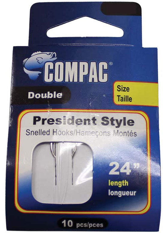 President Double XL Snell Hook - 10/PK