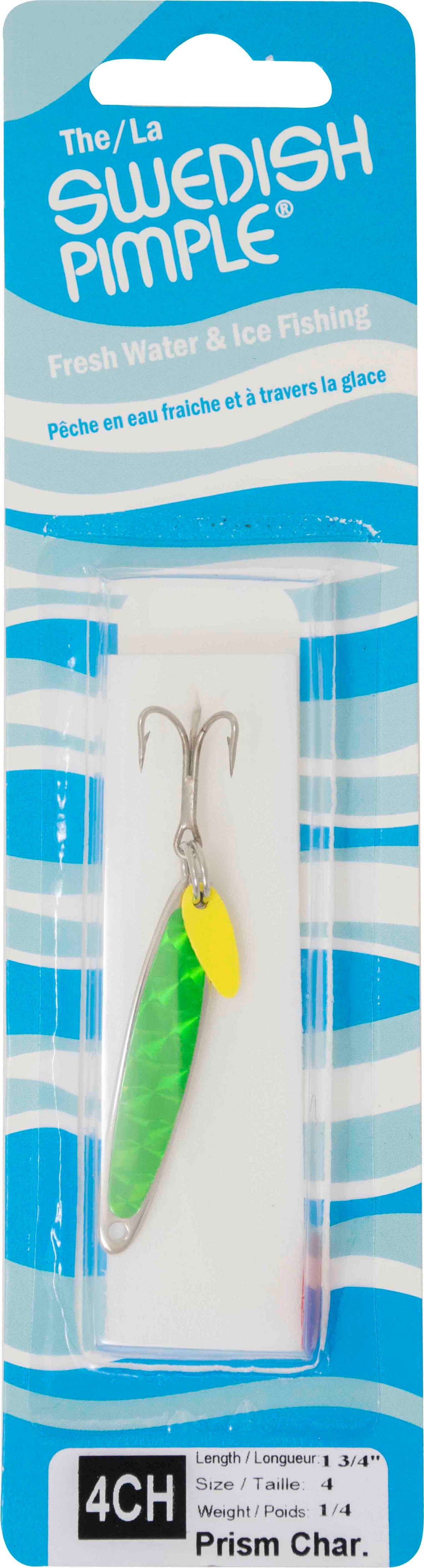 Swedish Pimple 4 Ice Fishing Spoon