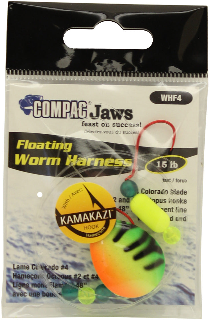 Floating Worm Harness Fishing Rig
