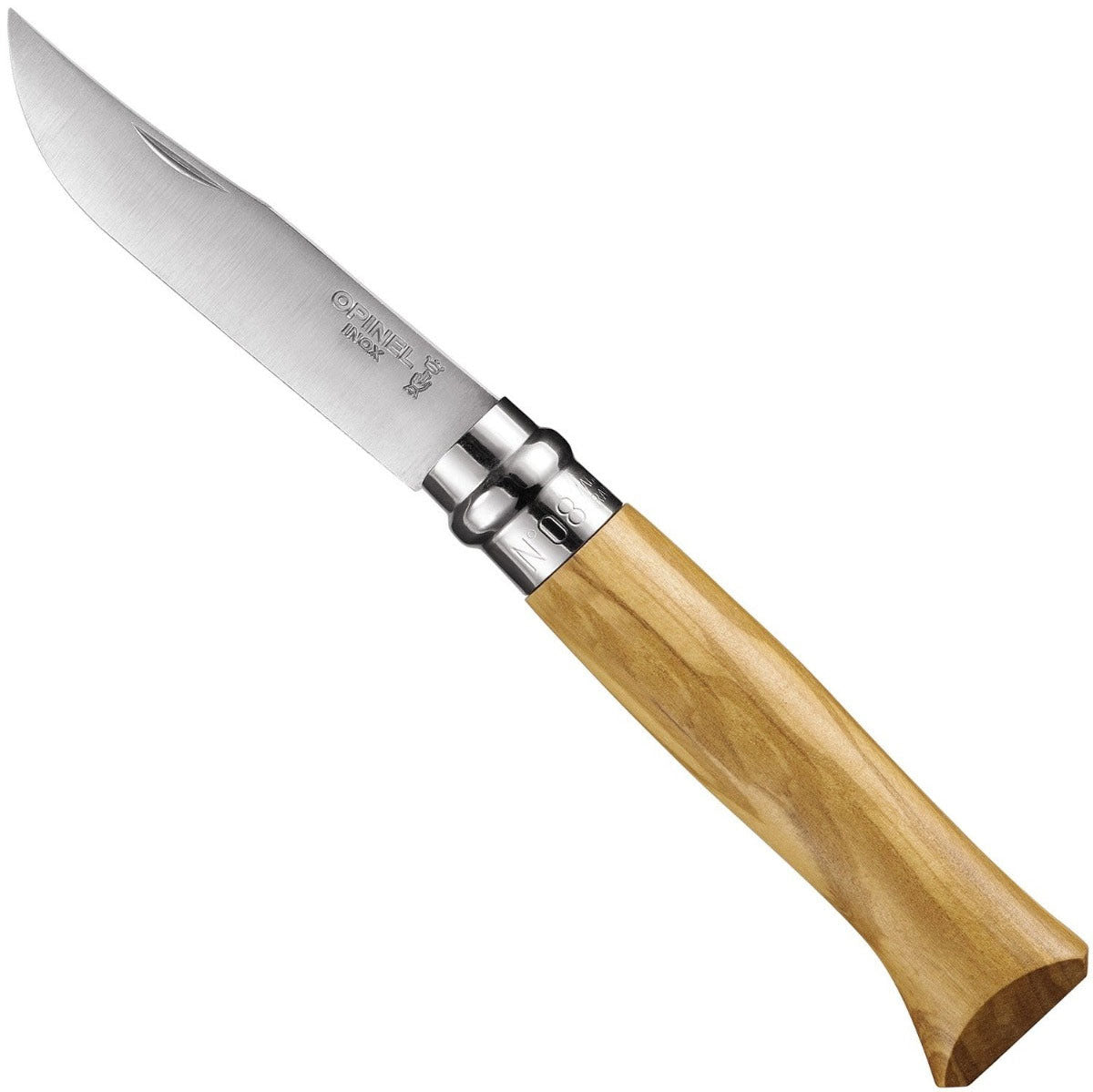 N°08 Olive Wood Folding Pocket Knife and Sheath