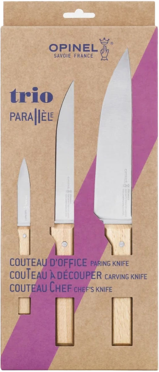 Trio Parallel Knives Set 